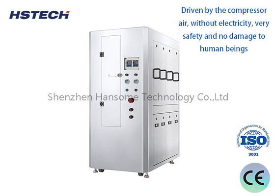Good price Pneumatic SMT Stencil Cleaner Side Air Drying Stainless Steel Cabinet For SMT Stencil Cleaning online