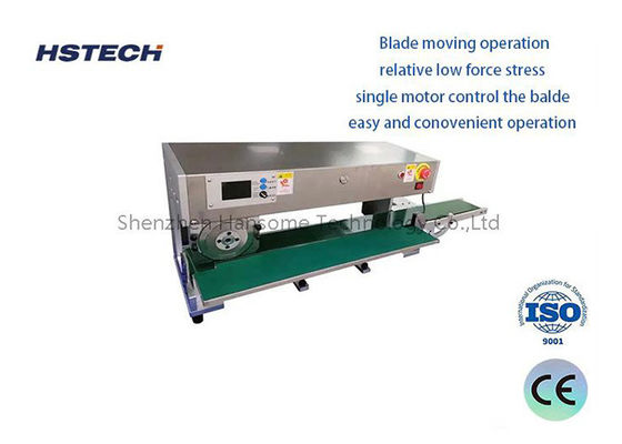 Good price High Precision PCB Depaneling Equipment with Adjustable Cutting Depth and Mobile Blade Mechanism online