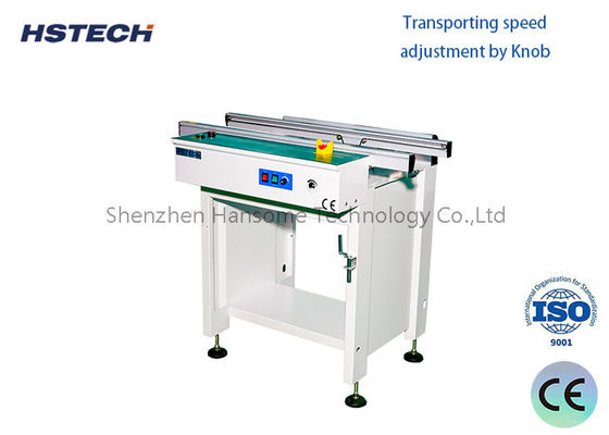 ESD Flat Belt PCB Conveyor for SMT Line SMEMA Compatible PCB Linking Conveyor Manufacturer