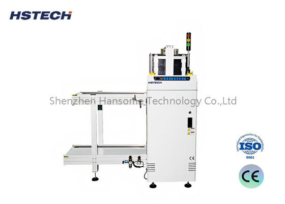 Good price 10-40mm Pitch PCB Magazine Loader with SMEMA for Flexible Magazine Quantity Selection online