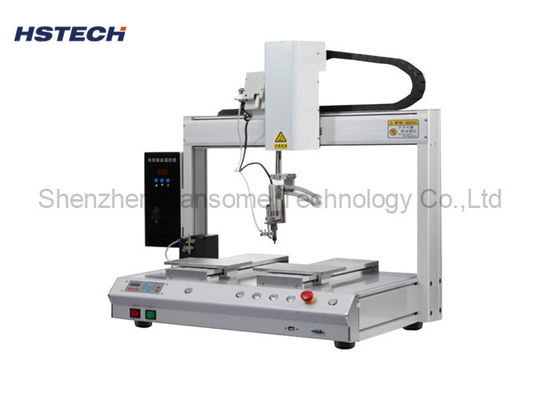Good price Single Head Double Platform Temperature Control 5Axis Automatic Soldering Robot online