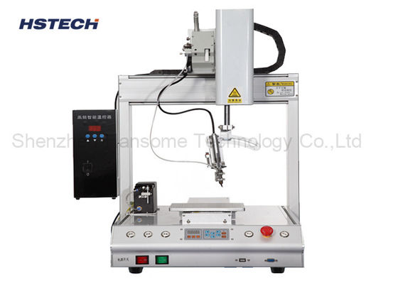 Good price 300mm/s Speed Max Single Platform Tech Pendant Robotic Soldering Machine online
