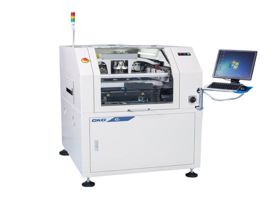 Good price GKG SMT Stencil Printer Machine Windows Operation Tower Light 0.01mm Accuracy online