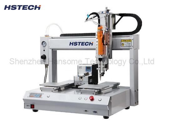 Good price Closed Loop Motor 4 Axis Screw Locking Tightening Machine Robot With Screw Feeder online