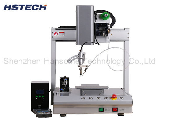 Good price 4 Axis Automatic Soldering Robot Single Doubel Iron / Tip Rotation AC220V/110V online