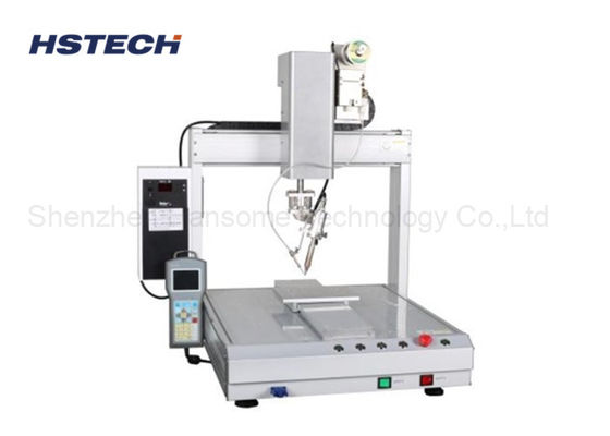 Good price Single Station Desktop Automated Soldering Machine 0.6~1.0mm Solder Wire Processing Date online