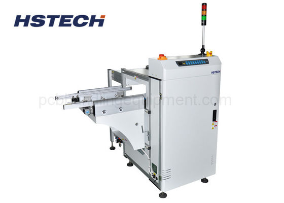 Good price 390mm Width 3 Magazines 20M/Min 90 Degree LED Button Automatic PCB Unloader online